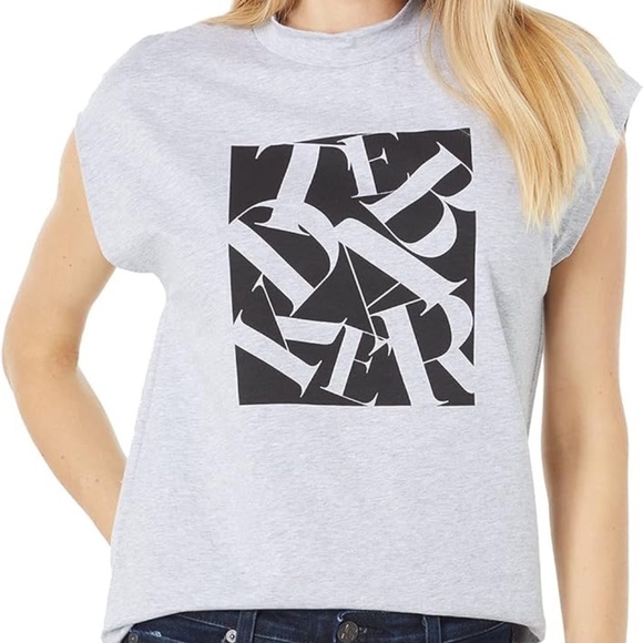 Ted Baker | Graphic Muscle Tee | Size 4 (Small) - Picture 1 of 6